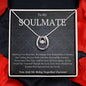 To My Soulmate Lucky In Love Necklace