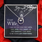 50% Off! Hurry! My Wife Lucky In Love Necklace