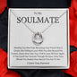 To My Soulmate Lucky In Love Necklace