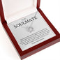 To My Soulmate Lucky In Love Necklace