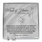 My Maid of Honor (Best Friend) Love Knot Earring and Necklace Collections