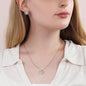 To My Maid of Honor (Dearest Friend) Love Knot Earrings Necklace Set (Spanish)