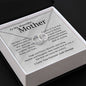 To My Beautiful Mother Perfect Pair Necklace