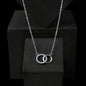 To My Beautiful Mother Perfect Pair Necklace
