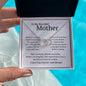 To My Beautiful Mother Perfect Pair Necklace