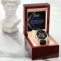 Dear Dad Men's Openwork Watch