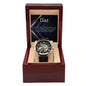Dear Dad Men's Openwork Watch