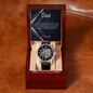 Dear Dad Men's Openwork Watch