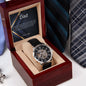 Dear Dad Men's Openwork Watch