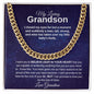 Loving Grandson - Cuban Link Chain