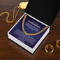 Loving Grandson - Cuban Link Chain