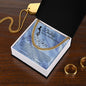 To My Daddy on My Wedding Day Cuban Link Chain