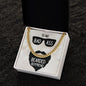 To My Bad Ass Bearded Boyfriend Cuban Link Chain
