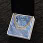 To My Daddy on My Wedding Day Cuban Link Chain