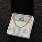 To Our Son Never Forget How Much We Love You Cuban Link Chain