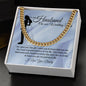 To My Husband On Our Wedding Day Cuban Chain Link
