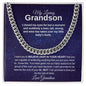 Loving Grandson - Cuban Link Chain