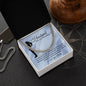 To My Husband On Our Wedding Day Cuban Chain Link