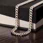 To Our Son Never Forget How Much We Love You Cuban Link Chain