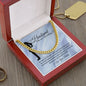 To My Husband On Our Wedding Day Cuban Chain Link