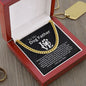 My Dog Father/Father's Day Cuban Chain/Birthday/Christmas/Valentines' Day/Veteran days Gift