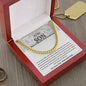To Our Son Never Forget How Much We Love You Cuban Link Chain