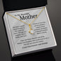 To My Beautiful Mother Alluring Beauty Necklace
