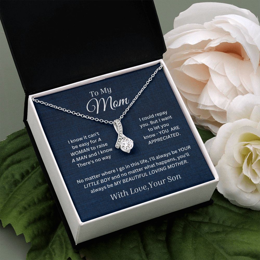 To My Mom Alluring Beauty Necklace