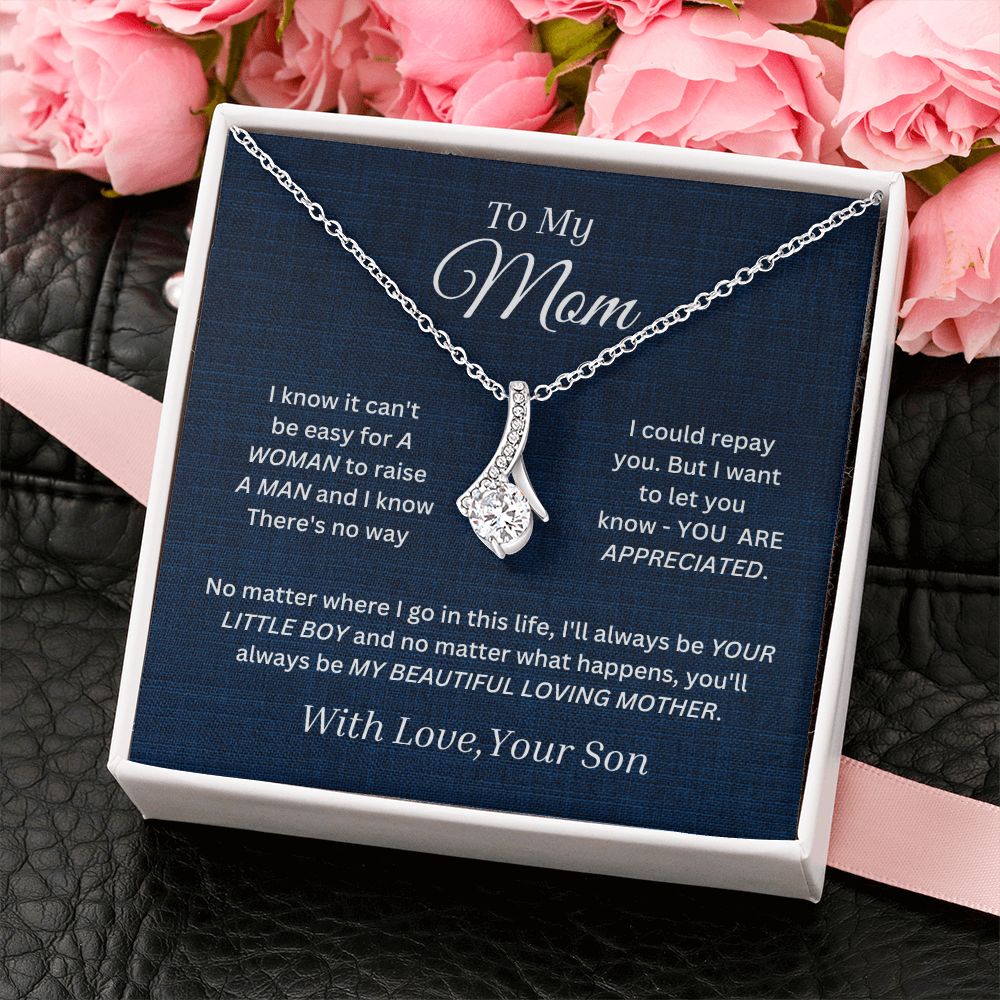 To My Mom Alluring Beauty Necklace
