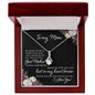 To My Mom Alluring Beauty Necklace