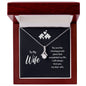 To My Wife The Alluring Beauty necklace