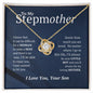 50% Off! HURRY! (Almost Sold Out) Stepmother Love Knot -Necklace From-Son