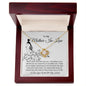 Law Love Knot Necklace symbolizes