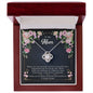 To My mom Love Knot Necklace