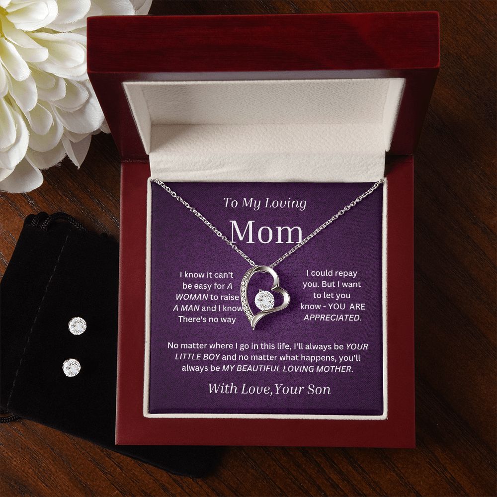 My Loving Mom Forever Love Necklace