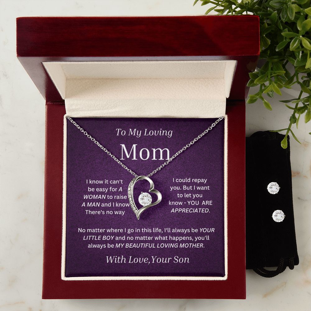 My Loving Mom Forever Love Necklace