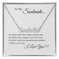 To My Soulmate Custom Name Necklace