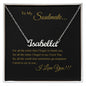 To My Soulmate Custom Name Necklace