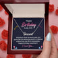 Happy Birthday To My Wife Personalized Name Necklace