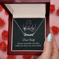 Dear Wife Personalized Name Necklace