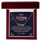 Happy Birthday To My Wife Personalized Name Necklace