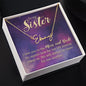 To My Sister Personalized Name Necklace