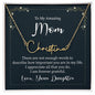 To My Amazing Mom Personalized Name Necklace
