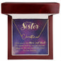 To My Sister Personalized Name Necklace