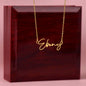 To The Owner Of My Heart Personalized Name Necklace