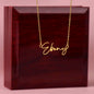 To My Amazing Mom Personalized Name Necklace