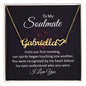 To My Soulmate Personalized Name Necklace