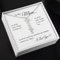 To My Mom Vertical Name Necklace