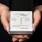 To My Mom Vertical Name Necklace