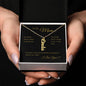 To My Mom Personalized Vertical Name Necklace